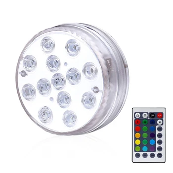

Submersible LED Bulb Underwater Light Fountain Swimming Pool Lamp Remote Control JS22