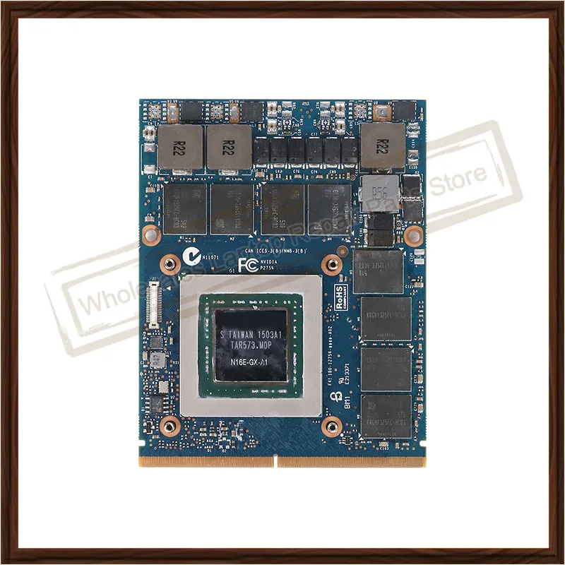 Оригинальная видеокарта N16E GX A1 GTX 980M GTX980M 8 ГБ для графического процессора Dell Alienware