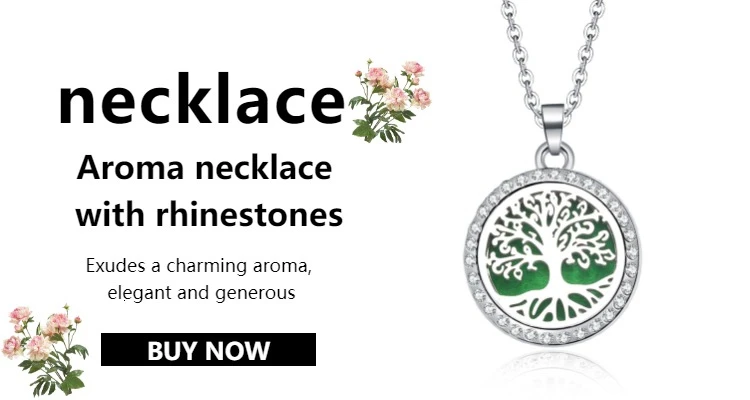 New Aromatherapy lockets Vintage silver Perfume Diffuser necklaces Aroma Essential Oils Pendant Necklace Pregnant woman necklace