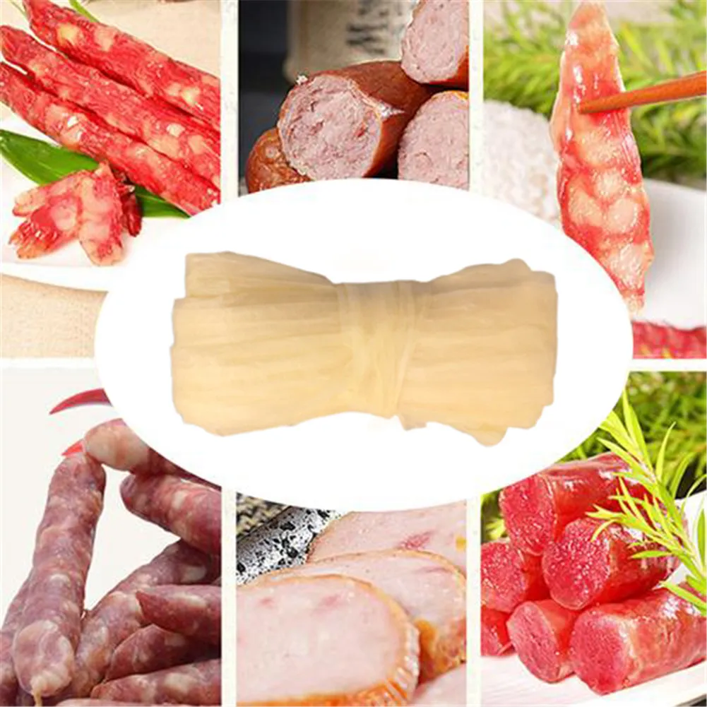 22 мм Овцы сухой кишки колбаса оболочка для обработки мяса DIY Инструменты для приготовления мяса диаметр Наборы инструментов для приготовления пищи
