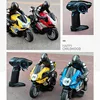 2.4GHz Remote Control stunt motorbike 25KM/H High Speed Drift Racing Motorcycle With High Power Motor Big Size Motorcar Gifts 6