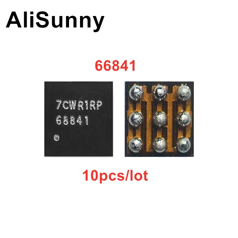 AliSunny 10 шт. 68841 CSD68841W 9 контактов Q3350 USB зарядное устройство IC чип для iphone 8 8plus X