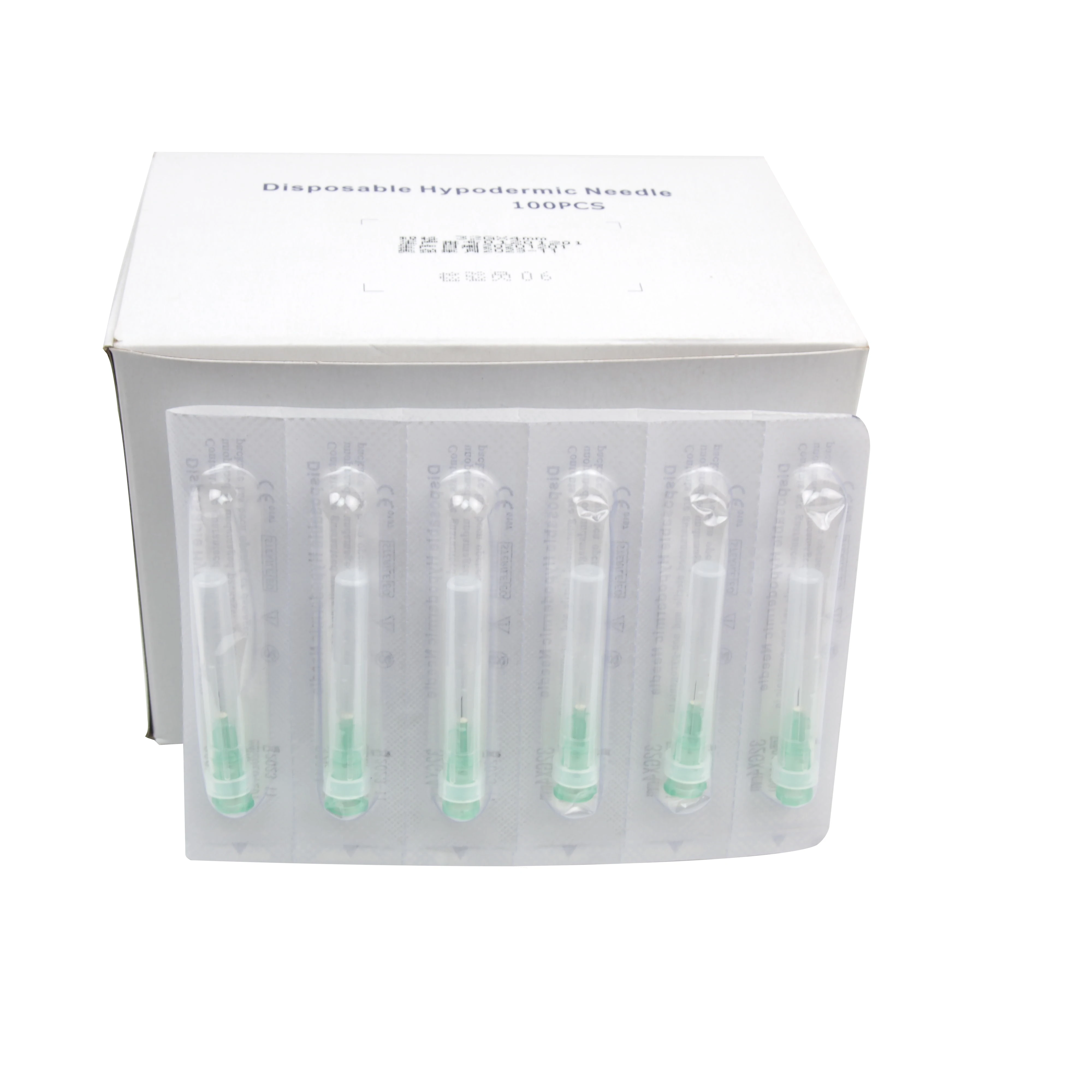 32G Disposable Painless Needle Piercing Transparent Syringe Mesogun