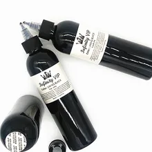 Чернила для татуировки, большая бутылка, цвет татуировки, профессиональная татуировка, черный материал, цвет 249 мл, инструменты для красоты, оборудование