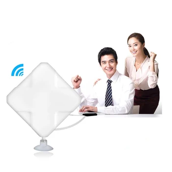 

3G 4G Antenna 35dBi 2m Cable LTE Antena 2 * SMA connector for 4G Modem Router