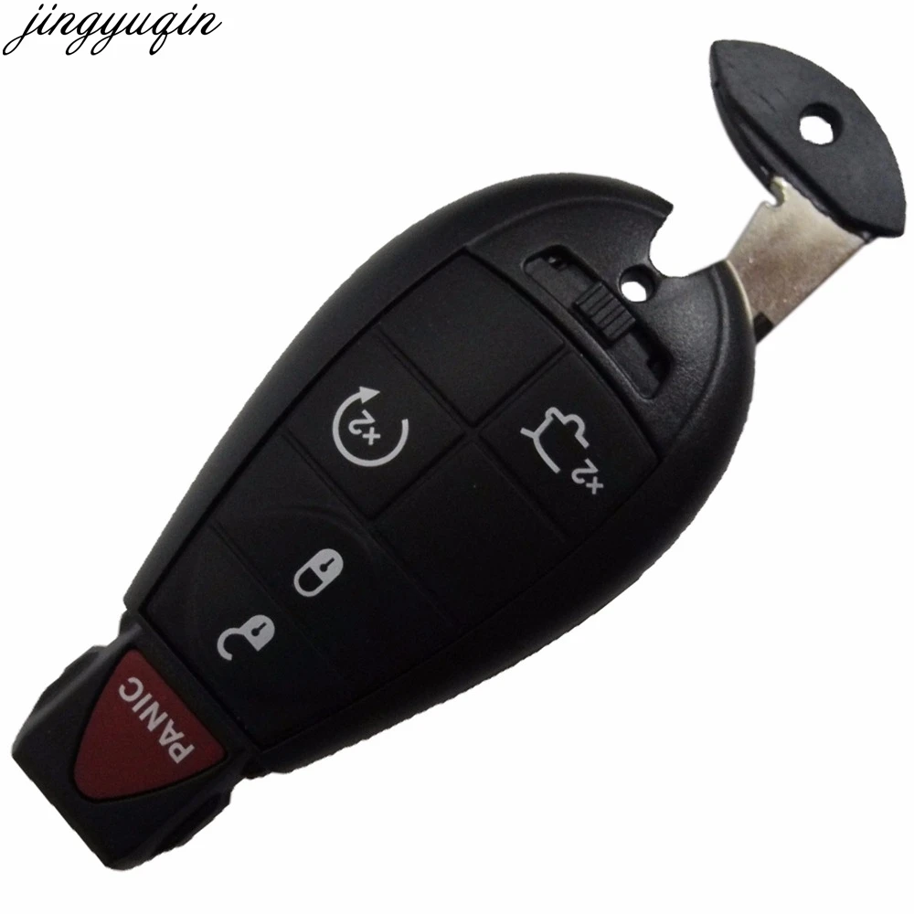 Bilchave 5 кнопочный корпус дистанционного брелка оболочка для Smart ключа Chrysler Jeep Grand