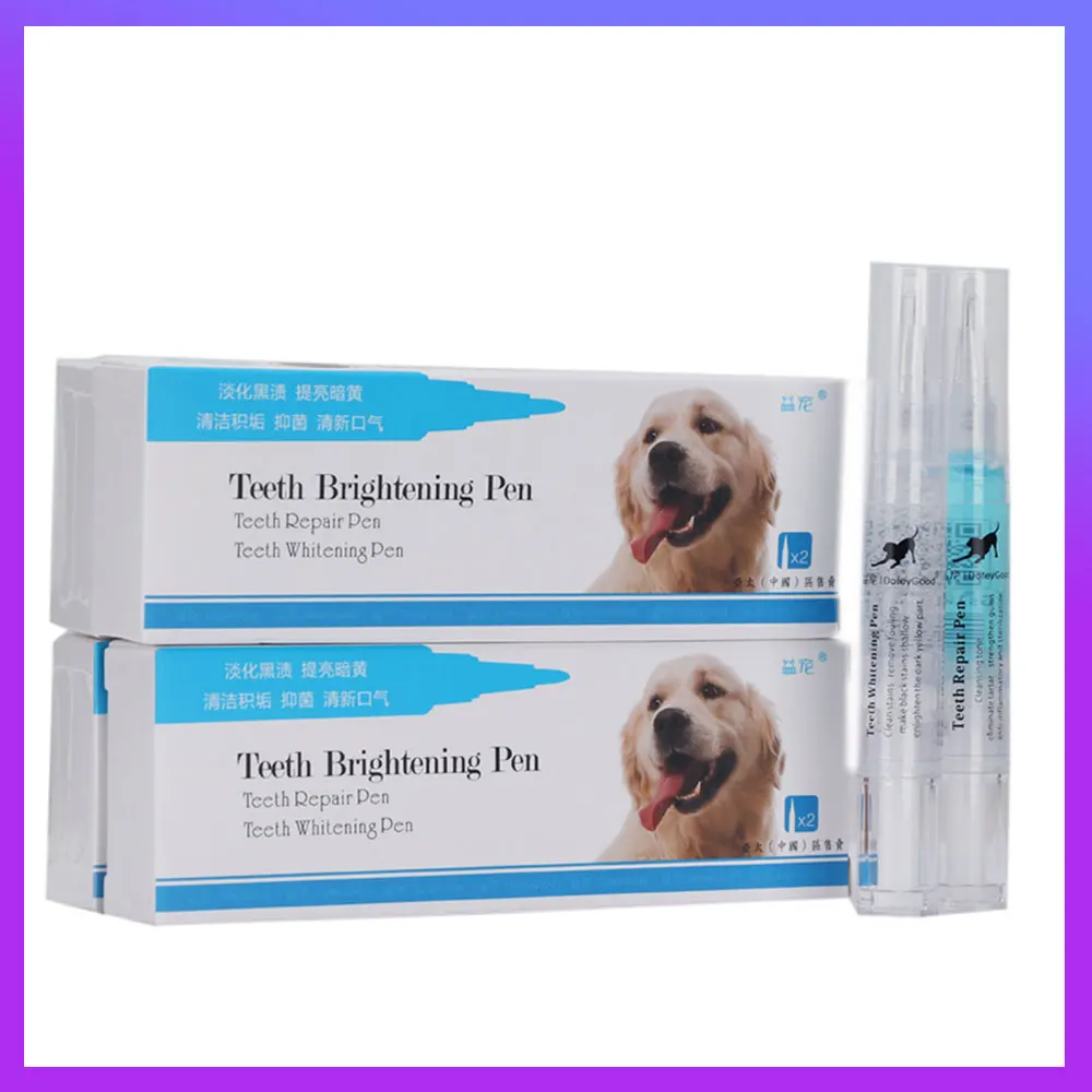For Pets Teeth Cleaning Pen Dogs Cats Tartar Remover Dental Stones Scraper Tools 5ml Remove Stains Gel Pet Oral |