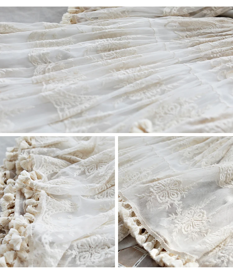 YOSIMI 2019 Summer Lace Long Women Dress Evening