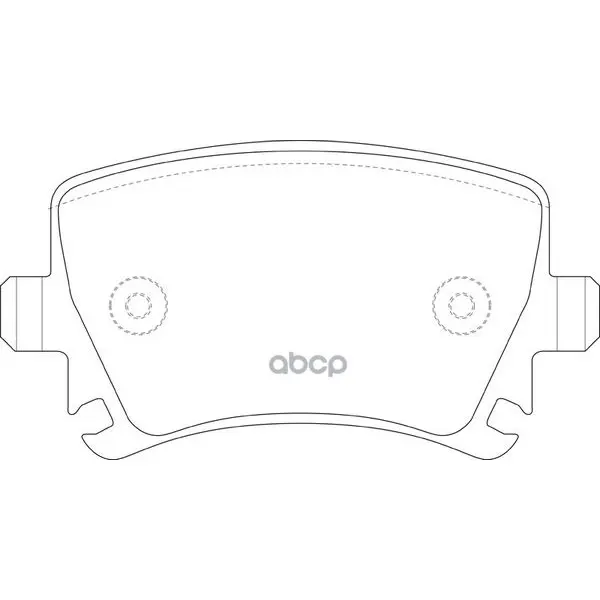 Колодки Тормозные Volkswagen Touran 03/Caddy/G5/G6 Задние Fit Fp1108 FIT арт. FP1108