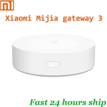 Xiaomi mijia gateway 3 gateway inteligente, multi-modo, zigbee, wi-fi, protocolo bluetooth, ligação inteligente, controle remoto