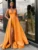 evening wear dresses 2022 Sexy V Neck Satin Evening Dresses Spaghetti Strap Side Slit Prom Dress High Waist Evening Gowns Party Dress Robe de soiree formal evening dresses Evening Dresses