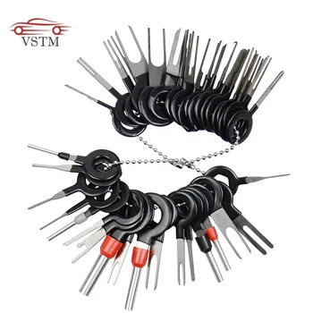 

Car Plug Terminal Removal Tool Pin Needle Retractor Pick Electrical Wire Puller Hand Tools Kit