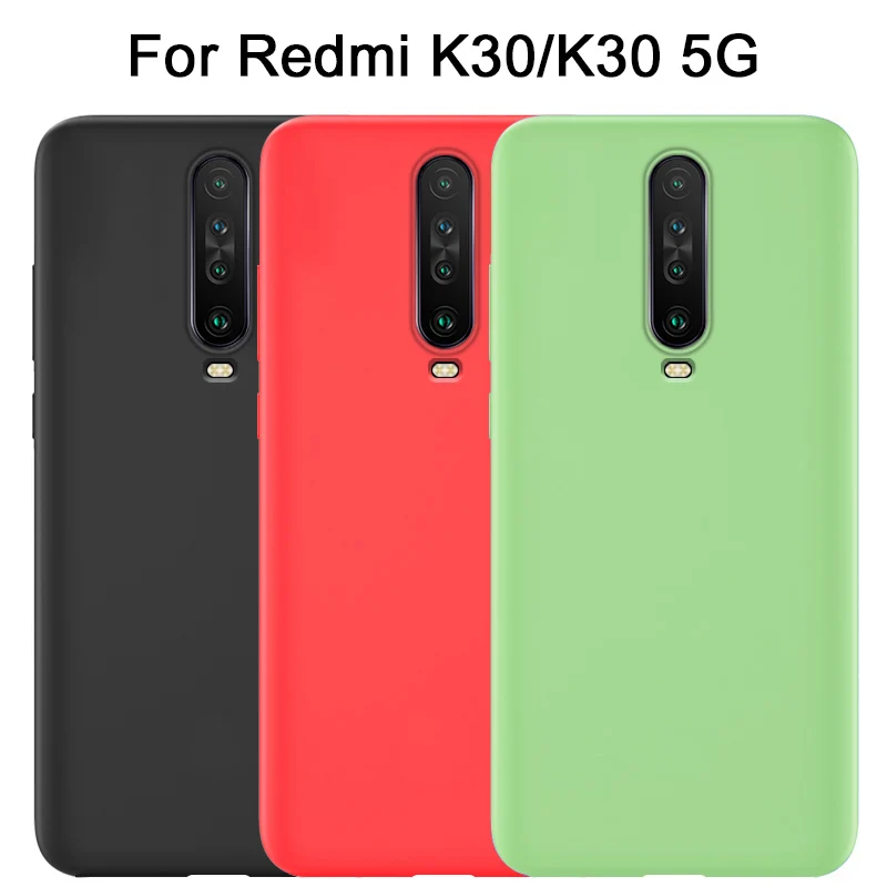 For Redmi K30 5G Case Silicone Soft Full Protection Shockproof Back Cover for Xiaomi Redmi Note 7 8 Pro 6A 7A 8A K20 Pro Case