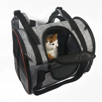 

3 in 1 Small Pet Carrier Backpack Folding Dog Car Seat Pets Travel Bag