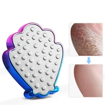 

Professional Pedicute Tools Cute Sea Shell Shaped Foot File Rasp Glass Stainless