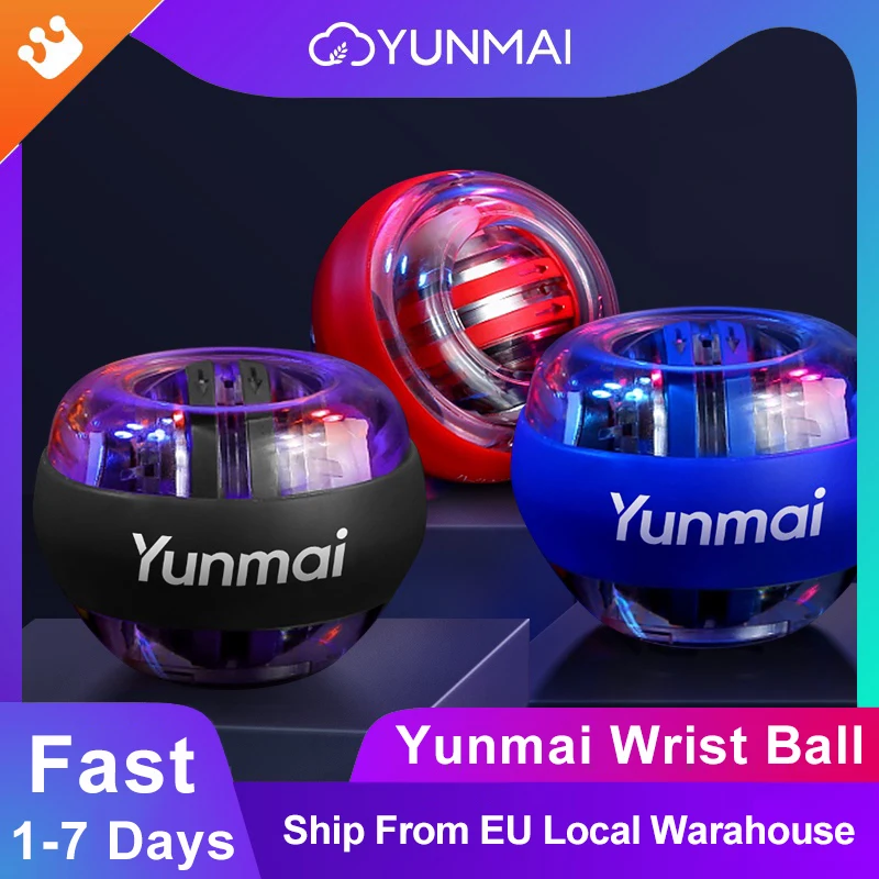 Xiaomi Yunmai Powerball Wrist Ball Gyroscope Led Powerball Gym Home ...