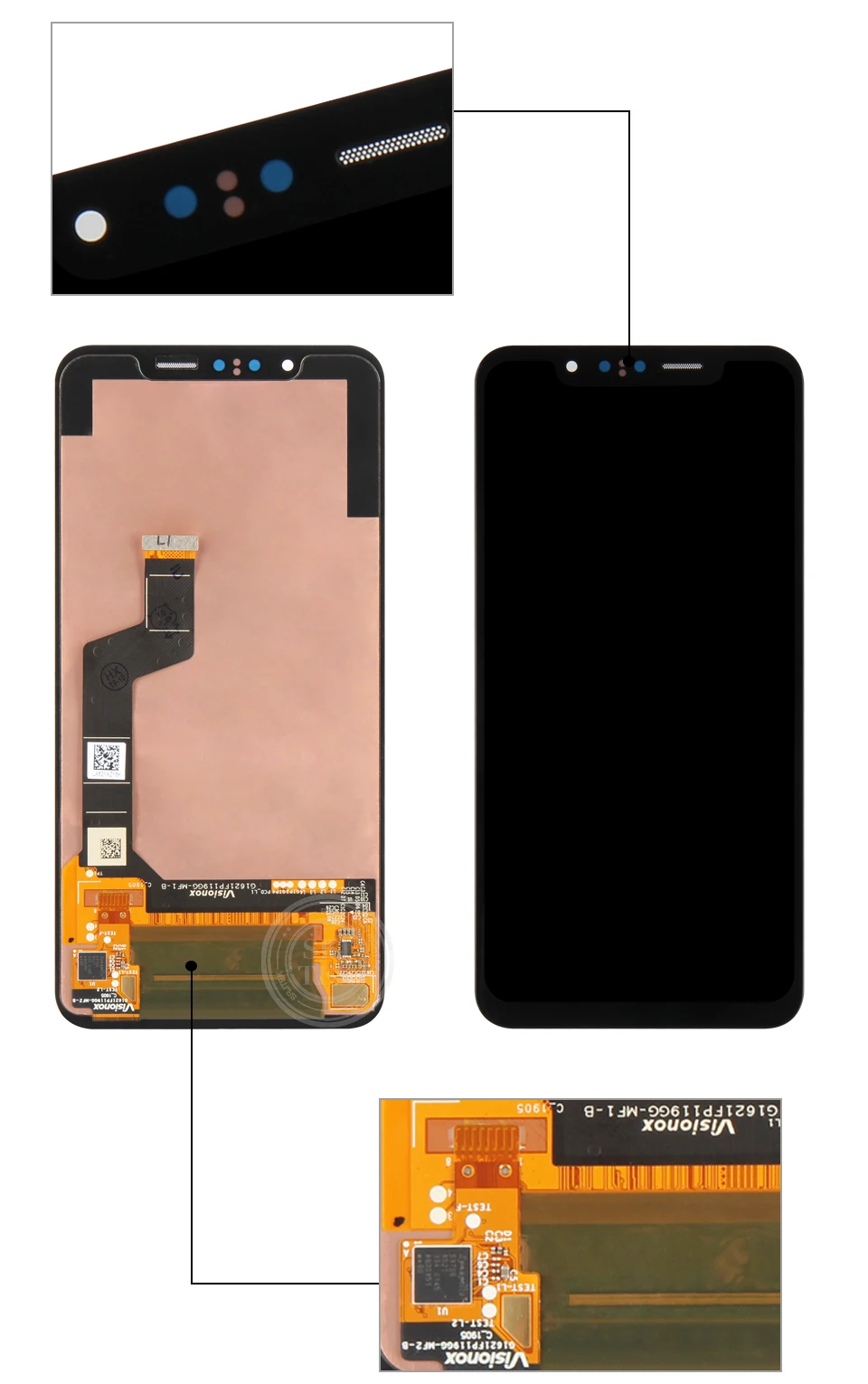 Srjtek протестирован для LG G8s ThinQ Дисплей Матрица сенсорный для LG G8s ThinQ экран дигитайзер сборка для G8s ThinQ ЖК-экран дисплей