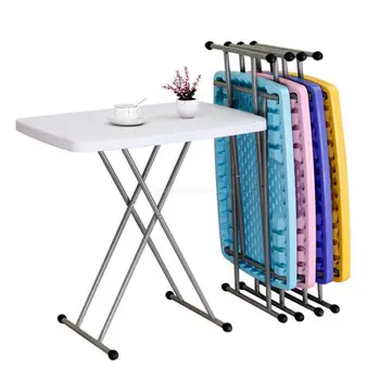 

Colorful Computer Table Simple Folding Table Height Adjustable Dining Study Desk Laptop Table Stand Tray for Sofa Bed