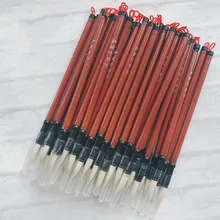 100 шт Кисть ручка промышленная краска выделенная белые облака шерстяной волос Кисть ручка специально для нанесения клея промышленная выделенная