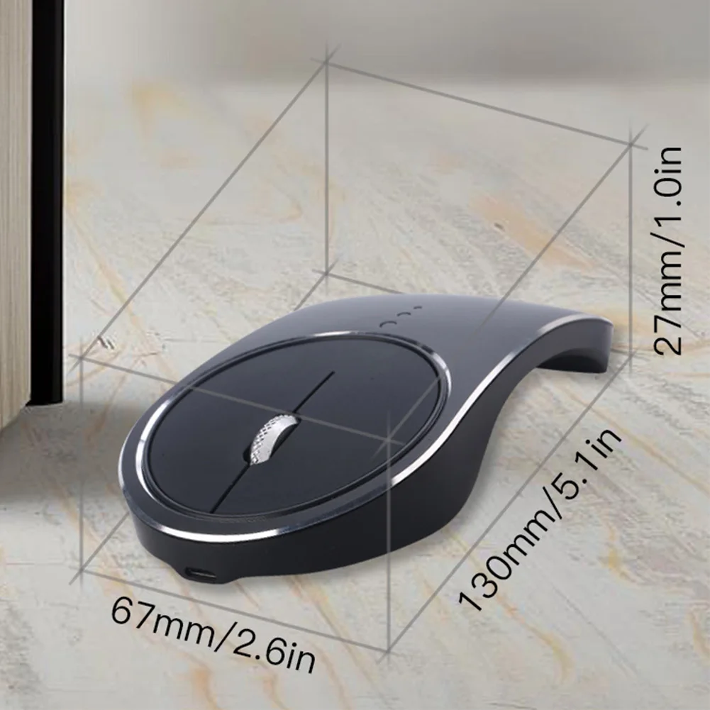 Офисный компьютер Plug And Play модные игровые мыши алюминиевый сплав портативная эргономичная usb зарядка ноутбук практичная беспроводная мышь