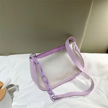 

New Arrival Korean-style Makeup Bag 2020 New Style Gel Bag Fashion Bag Chain Western Style GIRL'S One-Shoulder Handbag