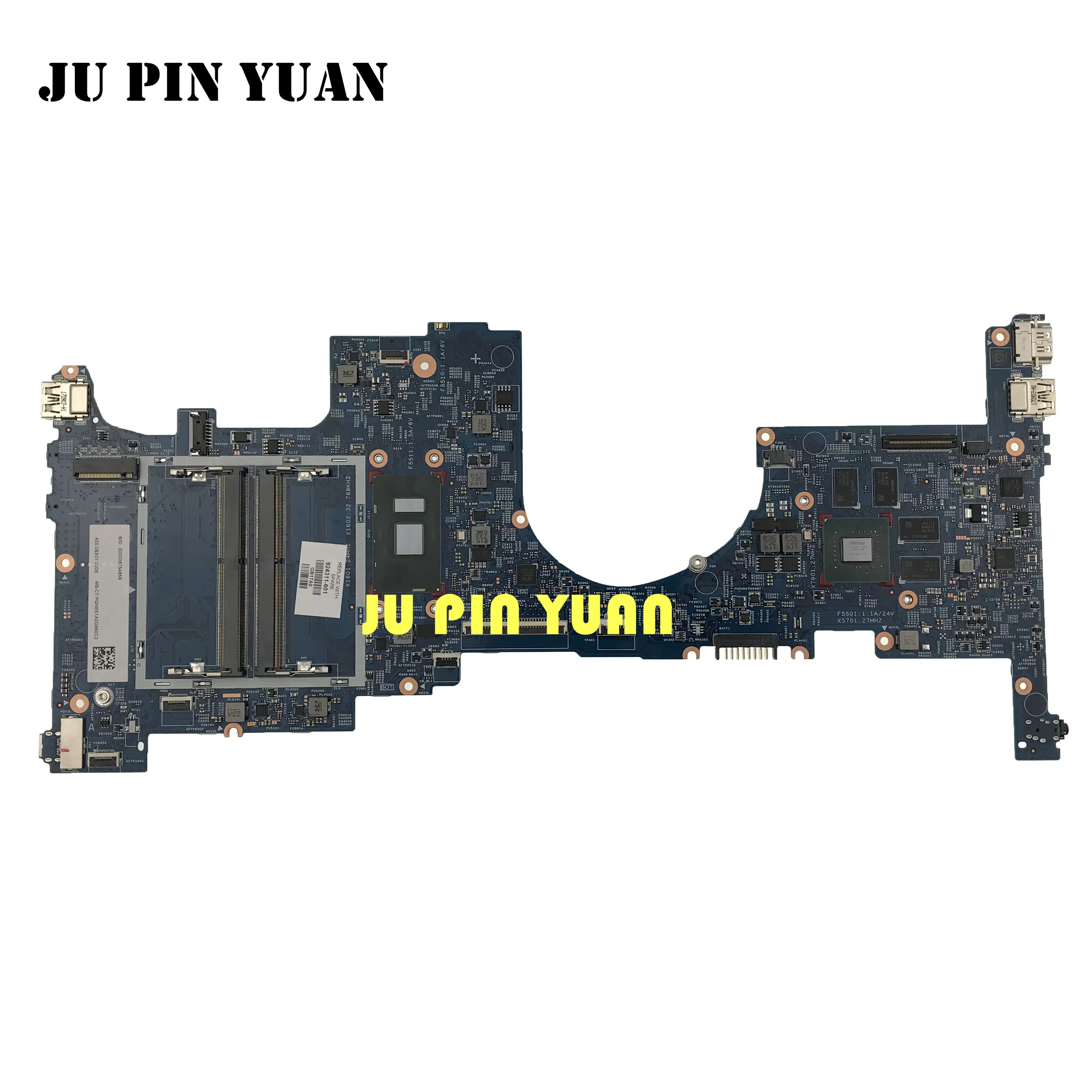 Материнская плата 924311 601 001 для ноутбука HP ENVY X360 CONVERTIBLE 15 BP 940MX 4 Гб i7 7500U 100% полностью