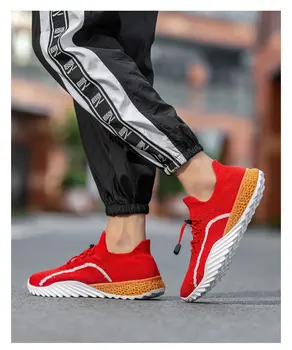 

2020 High Quality Training Walking Outdoor Shoes Soft Non Slip Men Socks Schoenen Men Loafers Casual Shoes S1326-1350 Dn