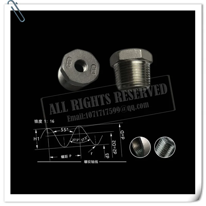 3/8 &quotПапа NPT на 1/4&quot Мама мама Редуктор/редуктор втулка трубы фитинг адаптер