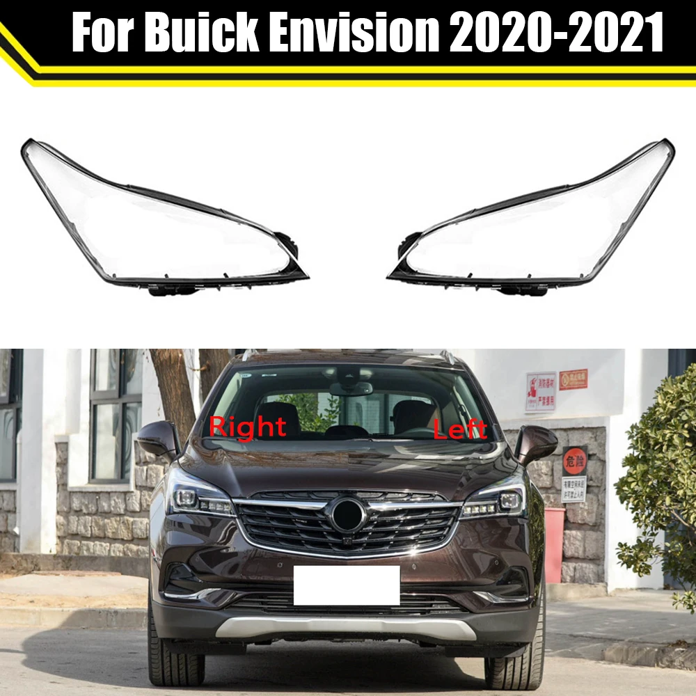 

Head Lamp Light Case For Buick Envision 2020 2021 ​Car Front Headlight Lens Cover Lampshade Glass Lampcover Caps Headlamp Shell