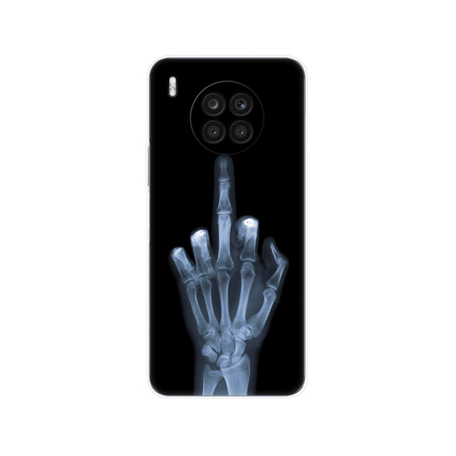 Honor 50 Lite Case 6.67inch Silicon Back Cover Phone Case For Huawei Honor 50 Lite Soft Case TPU Bumper 50Lite Light Funda