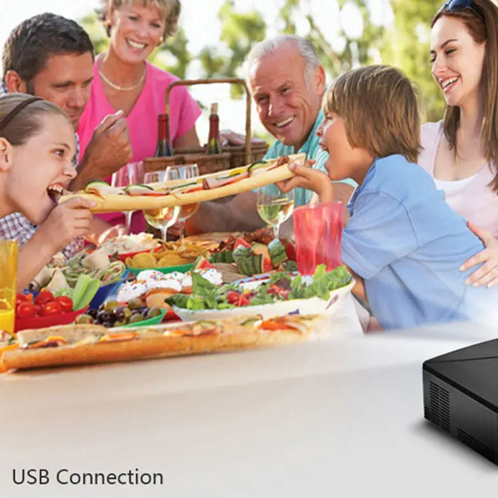 Популярный мини-проектор для фильмов 720P 60W 2200 люмен проекторы для домашнего кинотеатра NV99