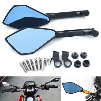 

Universal 8mm 10mm Motorcycle CNC Aluminum rearview side mirror for kawasaki suzuki honda yamaha KTM Ducati BMW Aprilia Triumph
