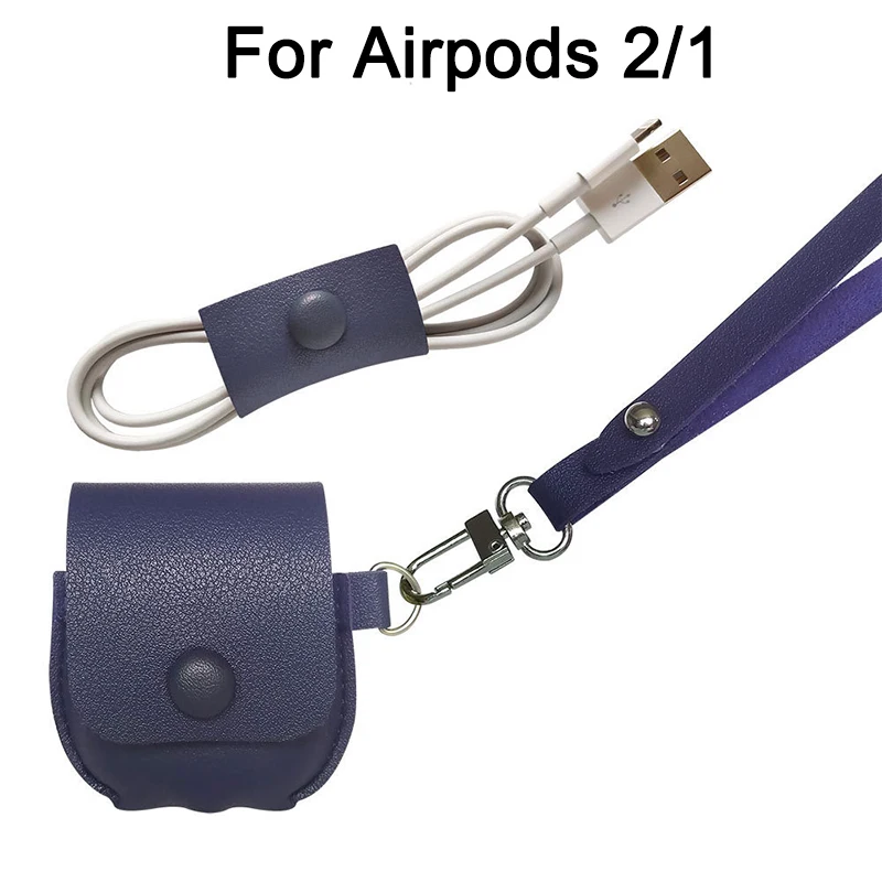 Сказочный кожаный чехол для Apple Airpods Pro, противоударный ремешок для наушников, чехол для AirPods 3 2 1, чехол для зарядки, защитный чехол