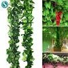 21 Style 1pc haute qualité artificielle plante rotin lierre Creeper feuille vive vigne maison mariage mur décor jardin Festival décoration ► Photo 1/6