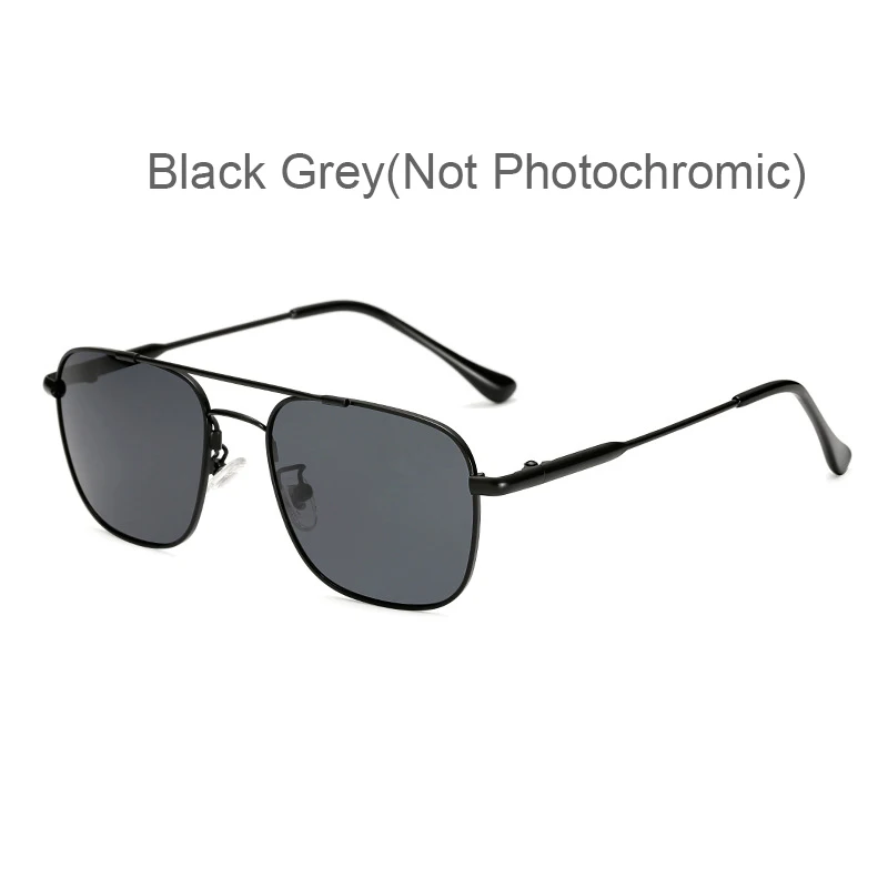 C1 black grey HBK, квадратные, фотохромные, поляризационные солнцезащитные очки для мужчин и женщин, ультралегкие, с эффектом памяти, из сплава, умные, меняющие цвет, солнцезащитные очки для мужчин - Цвет линз: C1 black grey