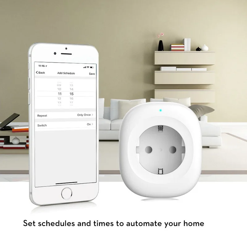 Мини Wifi умная розетка EU power Plug мобильное приложение Дистанционное управление USB выход(EU PLUG