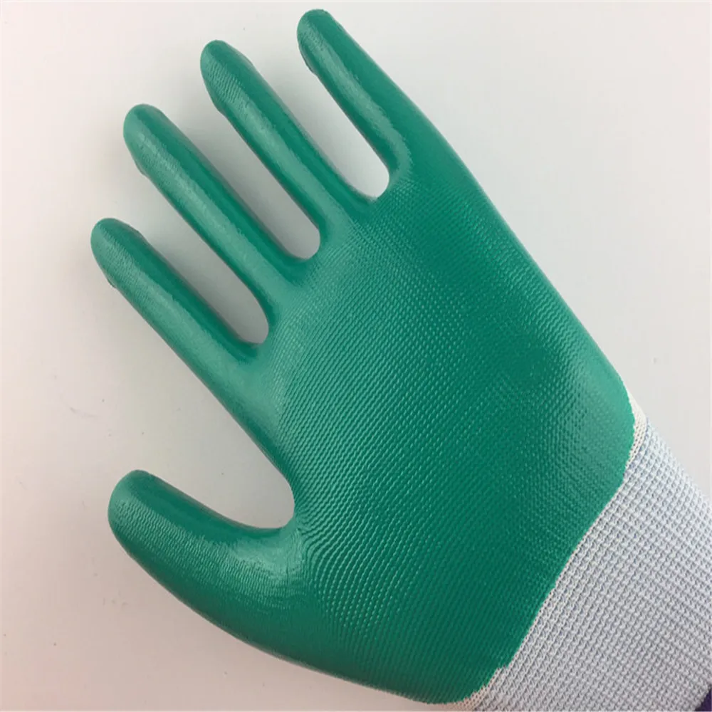 High Quality Work Gloves Safety Equipment Man Driving Glove Mining Safety Wear Resistant Rubber Gloves
