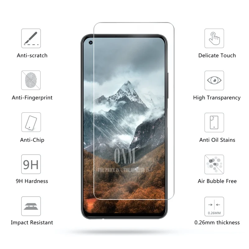 2 шт, закаленное стекло для UMIDIGI F2, Защитное стекло для экрана 2.5D 9 H, Премиум Закаленное стекло для UMIDIGI F2, защитная пленка