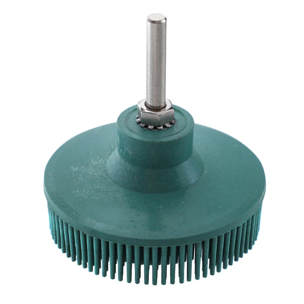 

Polishing Wheels Electric Drill Disc Abrasive Brush Disc Brush Rubber Emery Deburring Tool for Cleaning Cordless Drill Power set