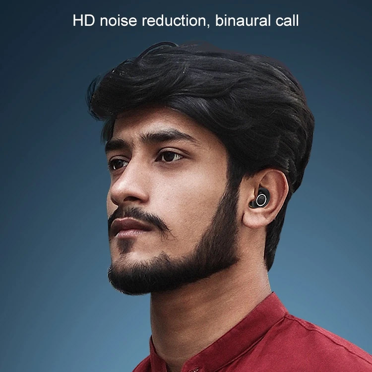 Bluetooth 5,0, беспроводные Bluetooth наушники с магнитной зарядной коробкой, поддержка бинауральных HD звонков, Автоматическое Сопряжение и Siri