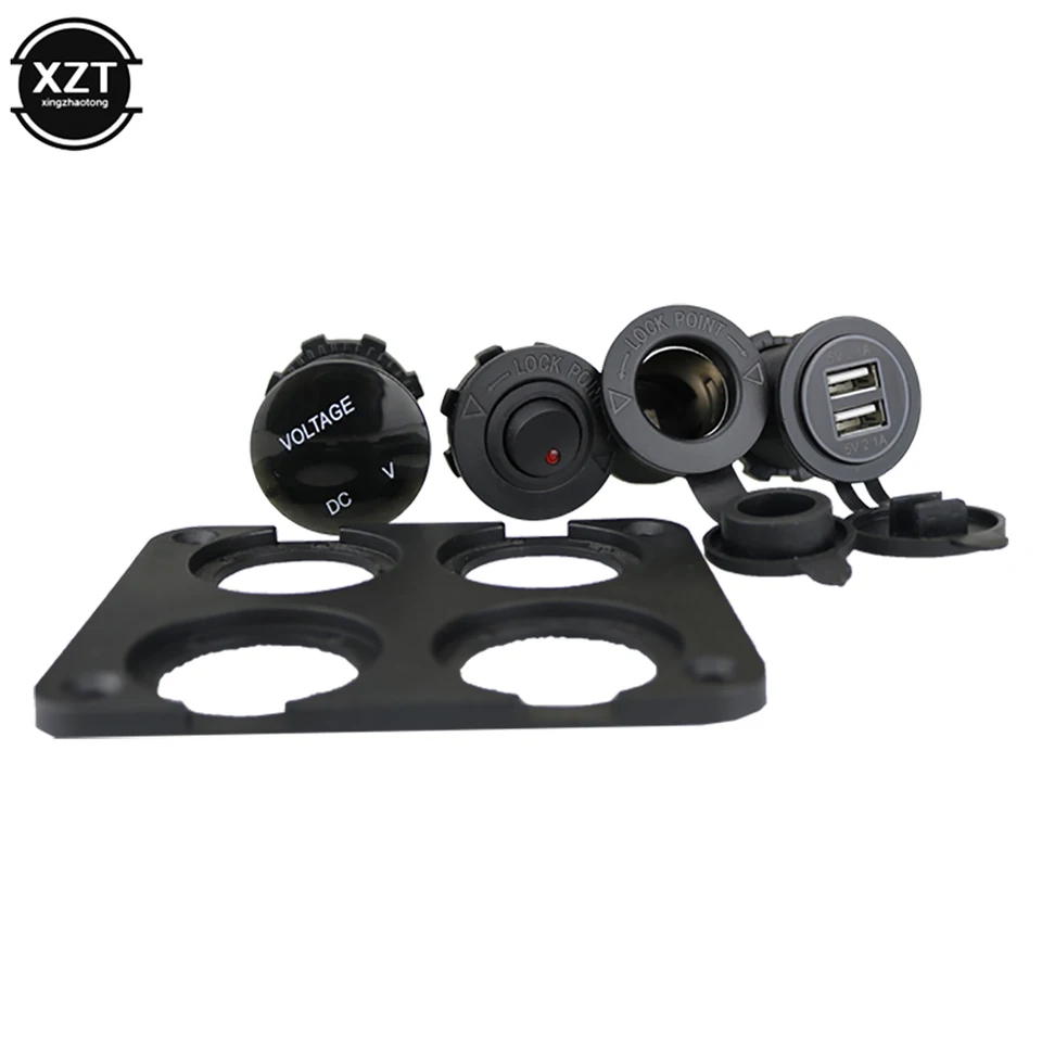 Auto DC 12V 24V LED Blu Caricatore Doppio USB Carling ARB Interruttori A Bilanciere 5V 3.1A Universale Adatto Per Auto Moto ATV Elettrico Barca GPS Caricatore Tablet Telefono - Foto 13