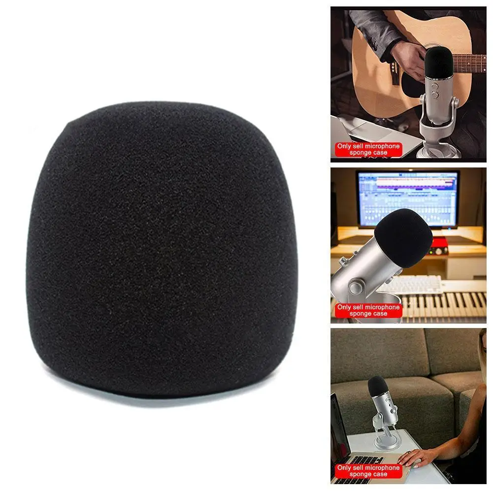 

Foam Microphone Windscreen For Blue Yeti ,Yeti Pro as a condenser For the microphones- filter microphones A8Y5