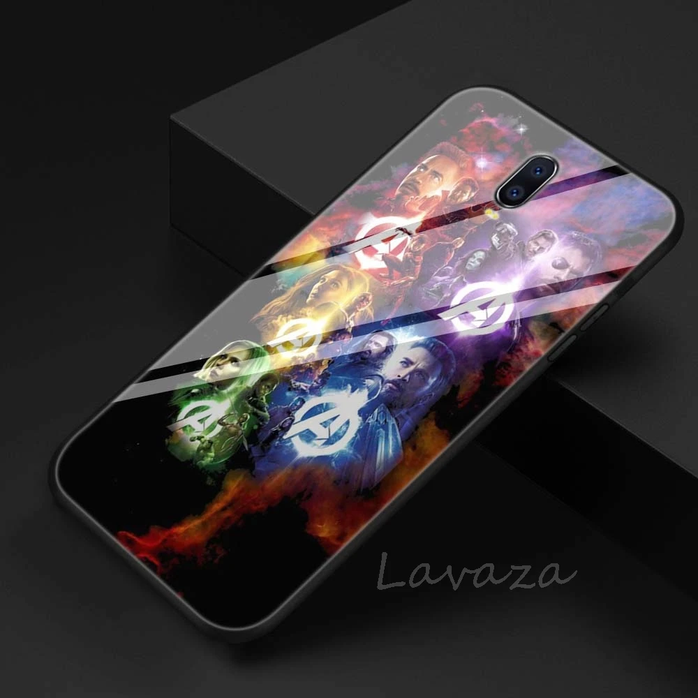 TG14 Lavaza Марвел из мстителей комиксов закаленное Стекло мягкий чехол для OPPO A3s A5s A7 A37 A39 A57 A73 A77 A7x F5 F7 F9 F11 крышка - Цвет: TG14