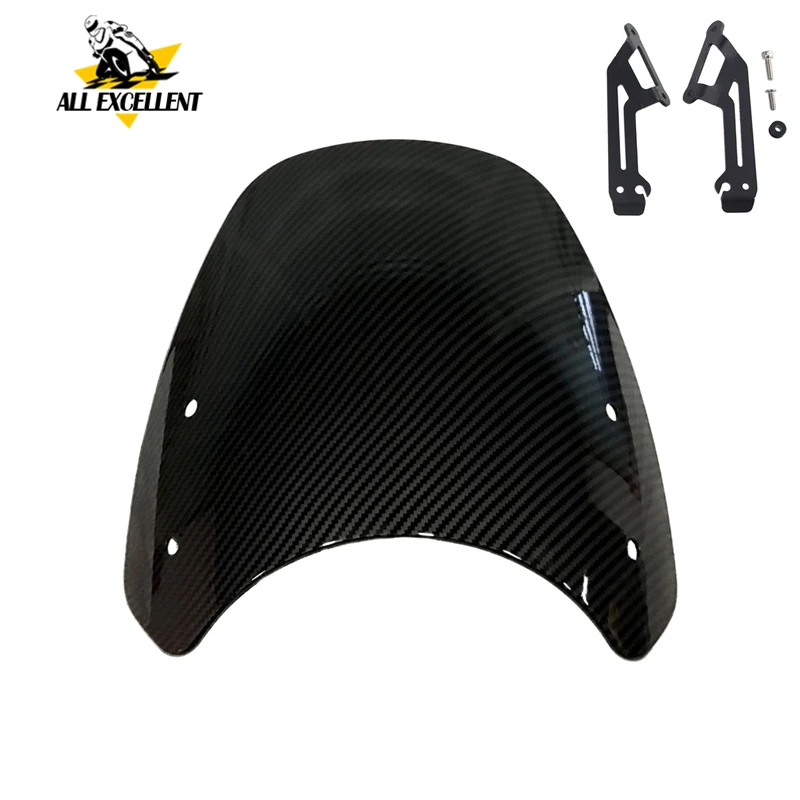 Touring Front Flyscreen Windscreen Windshield Shield Bracket For Ducati Scrambler (except Cafe Racer and 1100 model) 2015-2019 | Автомобили