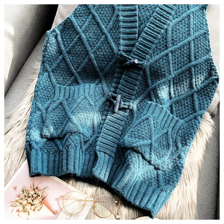 Вязаный свитер без рукавов для женщин; сезон весна-осень; Однотонный вязаный жилет; Свободный жилет; студенческие кардиганы