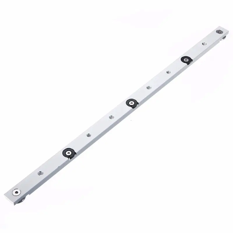 WSFS Hot 1pc Aluminium Alloy Miter Bar Universal Slider Table Saw Miter Gauge Rod Woodworking Tool 450mm/18 Inch