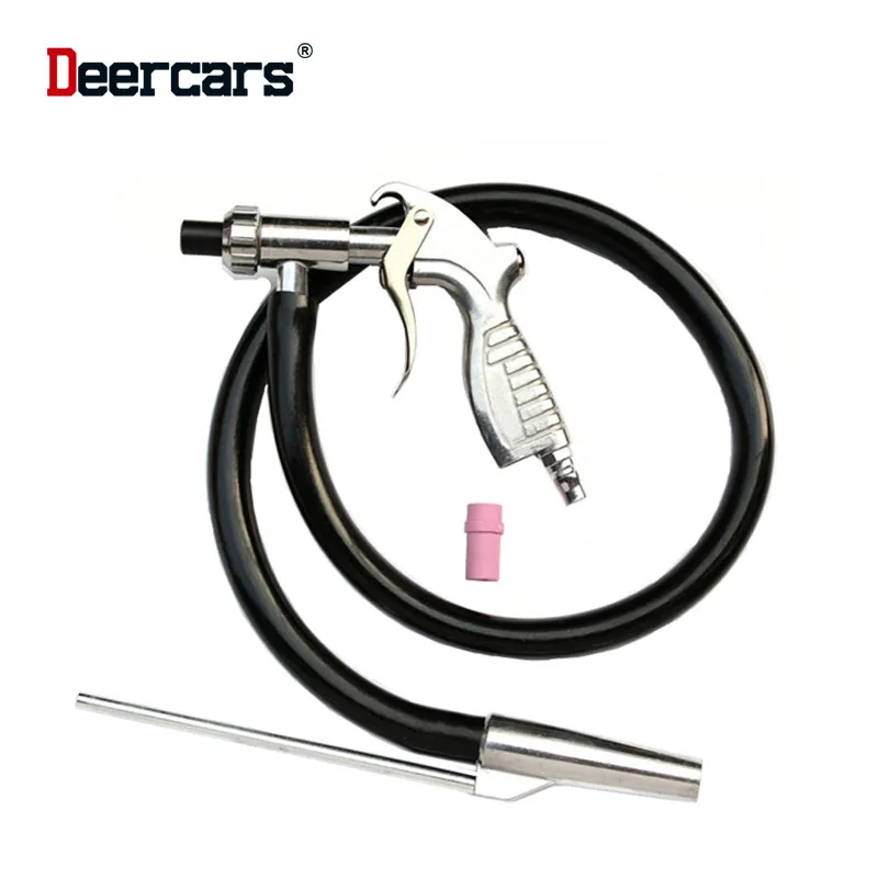 Big Diameter Pneumatic Sandblasting Gun Air Sand Blasting Tool Painting Glass Rust Remove Polish Surface Clean glass repair resin kit car windshield cracked repair tool glass curing glue auto glass scratch remove care car maintenance