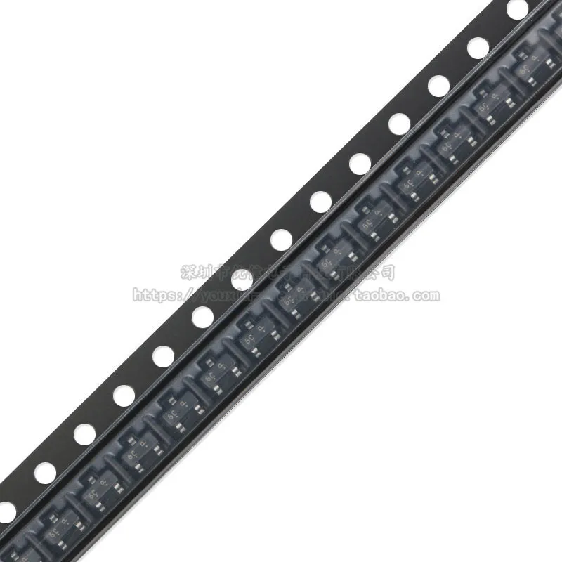 100pcs / 1 lot Original LBC817-40LT1G silk screen 6C SOT-23 45V 500mA SMD transistor | Электронные компоненты и