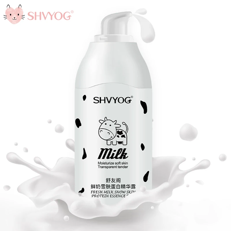 Сыворотка для лица SHVYOG отбеливающая гиалуроновая кислота эссенция молочной розы