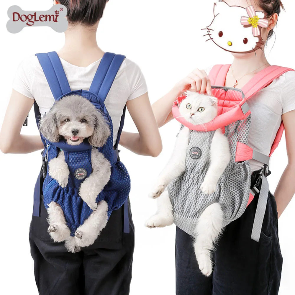 Pet dog carrying backpack travel Shoulder large Bags carrier Front Chest Holder for puppy Chihuahua Pet Dogs Cat accessories #FS